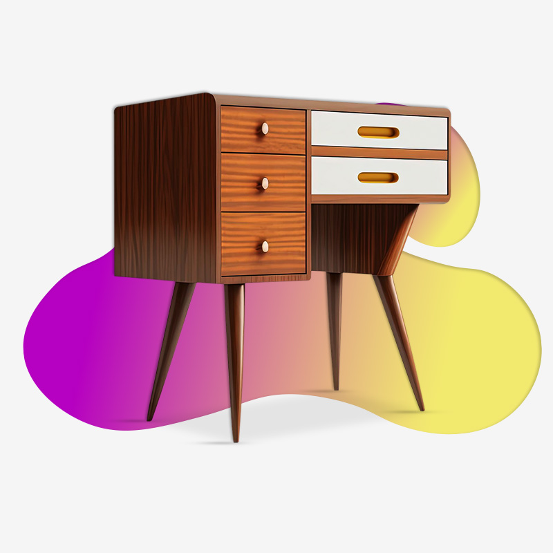 میز و دراور