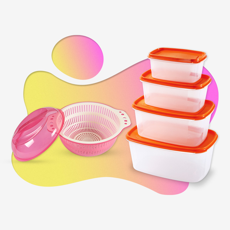 سبد آبکش و لگن