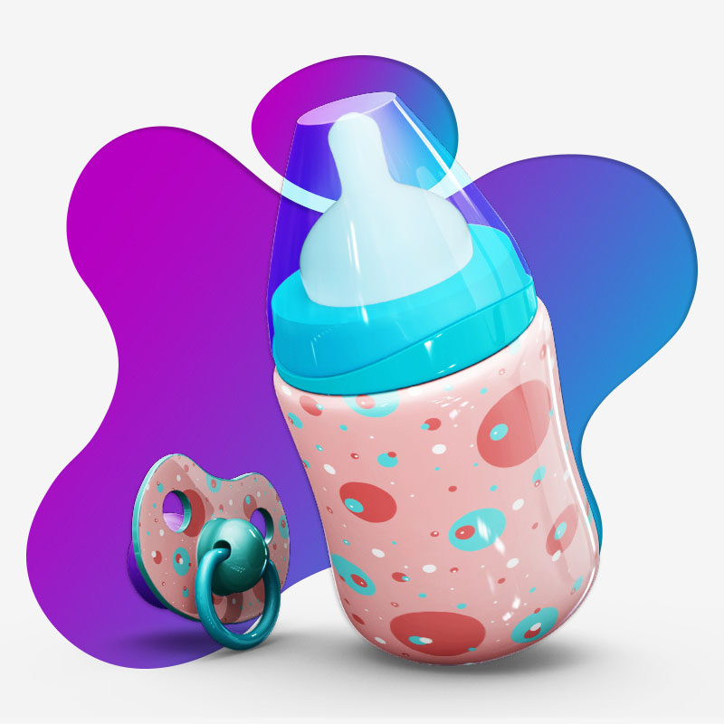 پستانک و لوازم شیردهی