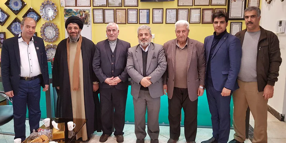 بازدید امام جمعه محترم شهرستان خوی آیت ا... شکوری از جمعیت خیریه نیک اندیش