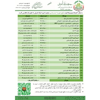 پکیج جهیزیه تبسم هستی