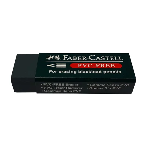 پاک کن فابر کاستل کد PVC-Free18 | پاکن فابرکاستل اصل سایز بزرگ | Faber Castell Eraser