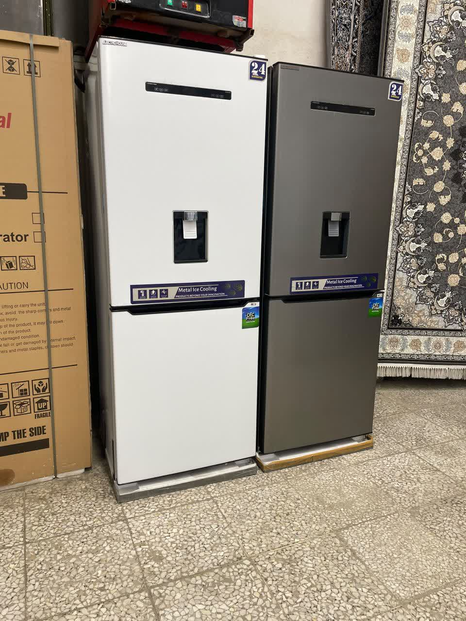 یخچال فریزر 27 فوت بالاپایین الکتروهاوس مدل درب آبریز دار