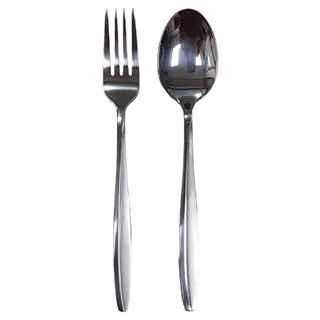 قاشق و چنگال 6 نفره استیل آهنربا بگیر ONE مدل ماینز